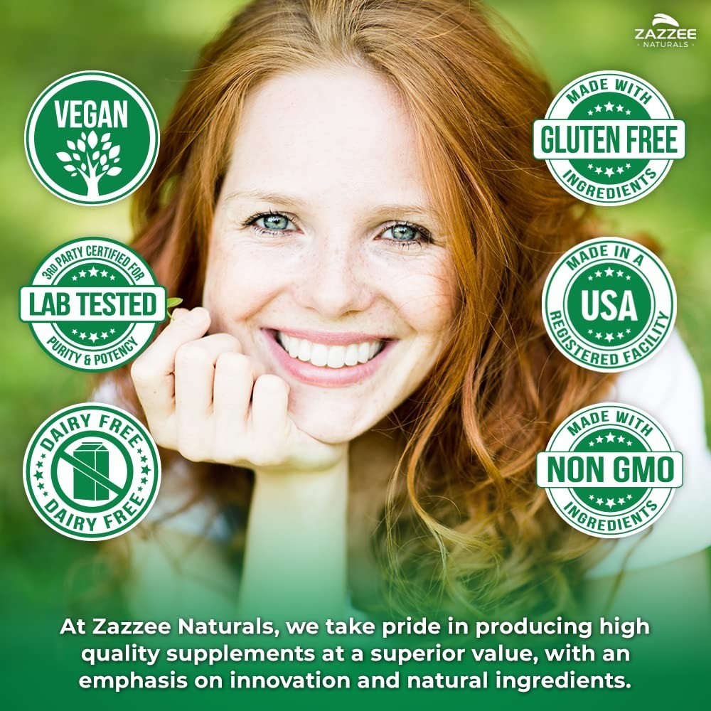 Zazzee Organic Red Korean Panax Ginseng 20:1 Extract 120 Capsules