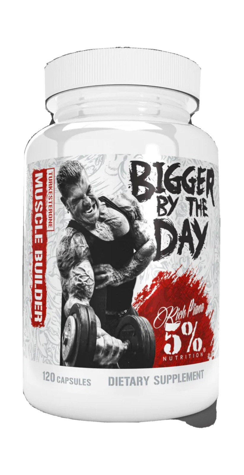 5% Nutrition BIGGER BY THE DAY Laxogenin+ 90 caps, Legendary Series BUILD MUSCLE