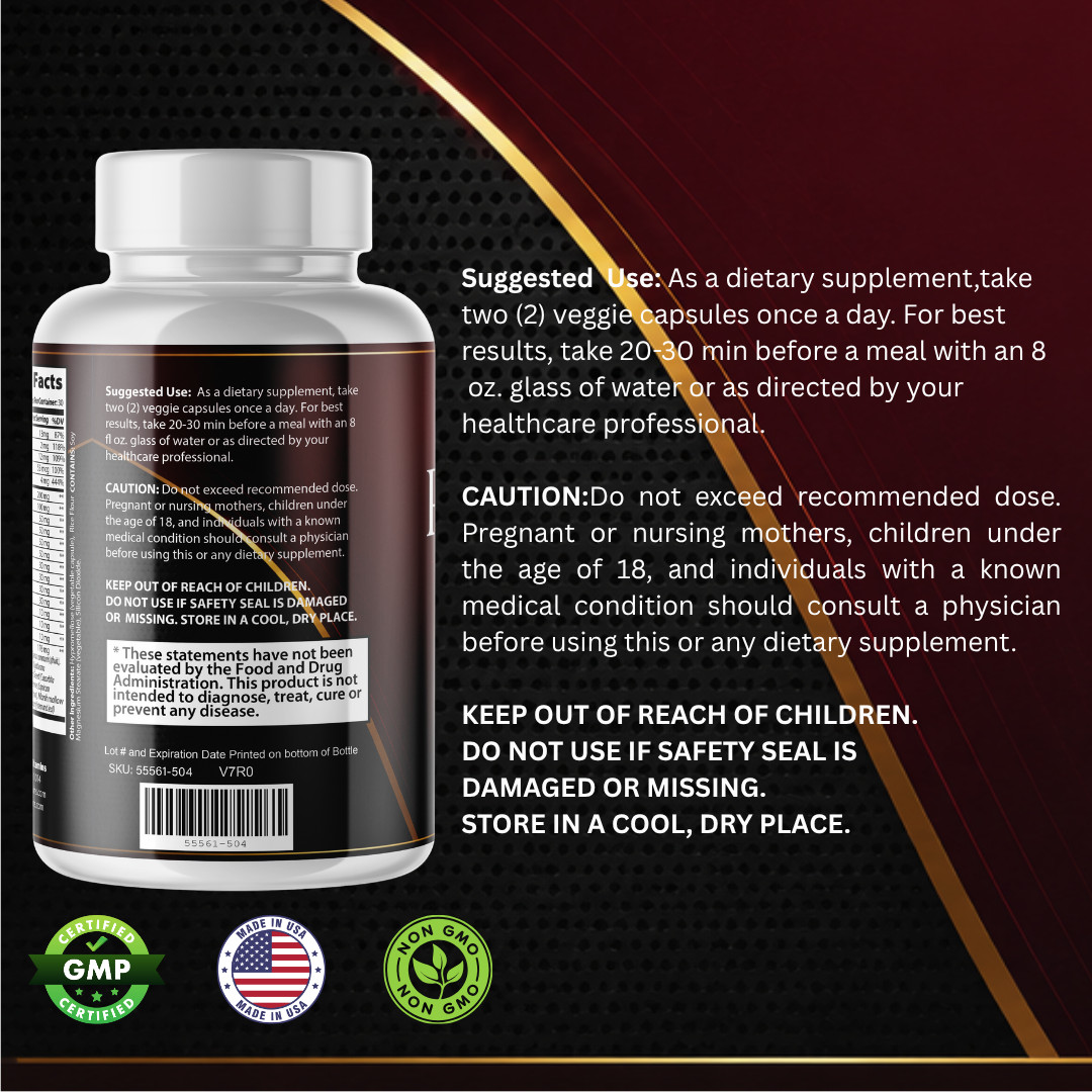 Prosta Vexis- Prostate Support- 5 Bottles- 300 Capsules