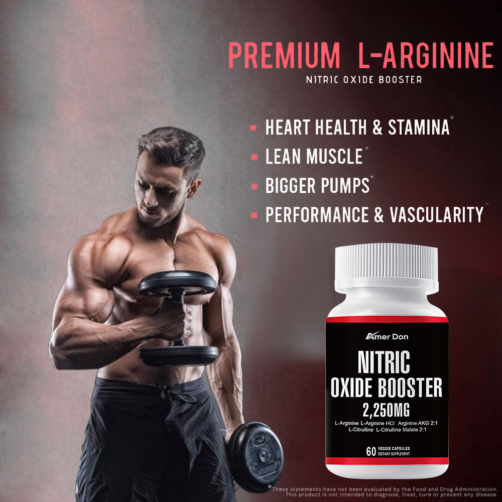 Nitric Oxide Booster Supplement for Blood Circulation and Flow,Endurance/Energy