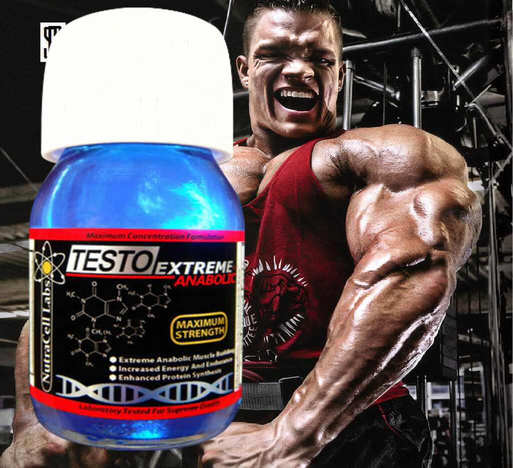 Testosterone Booster Male Performance Testo Boost SERUM BLUE LIQUID ADVANCED