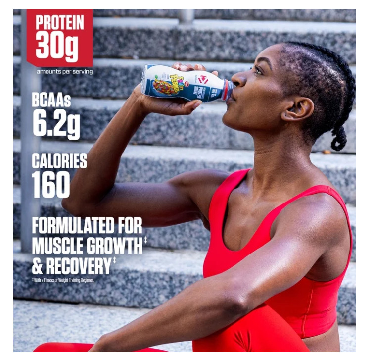 Dymatize Performance Protein Shake Fruity Pebbles 12ct 30g Protein