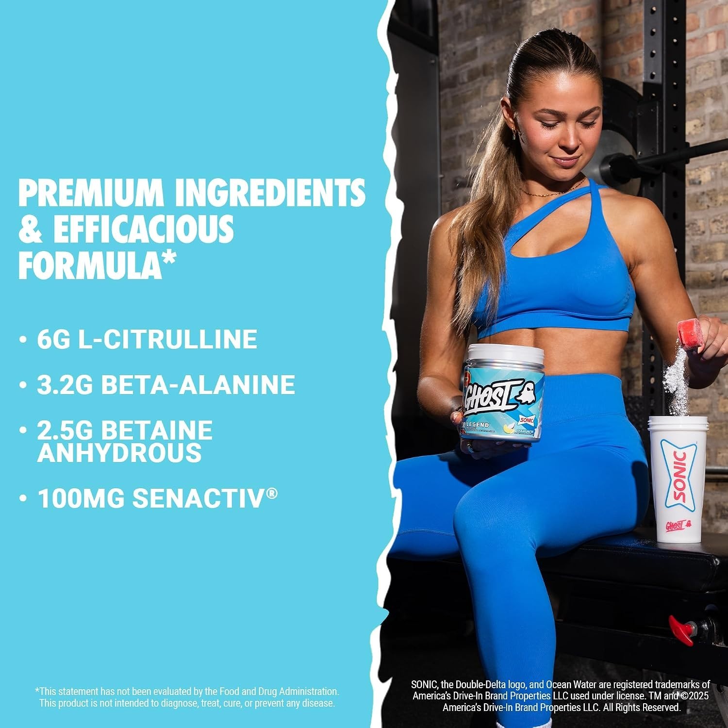Legend Pre-Workout Powder, Sonic Ocean Water, 30 Servings | Pre-Workout with …