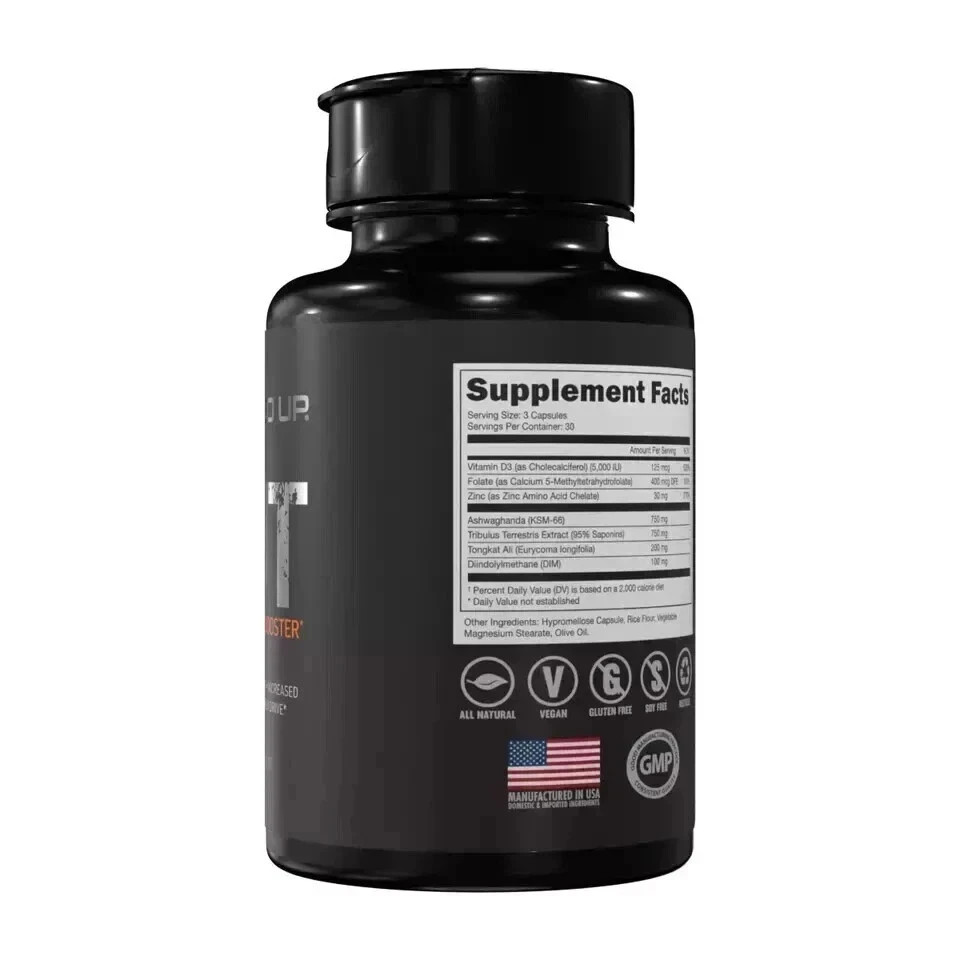 BUCKED UP RUT TESTOSTERONE BOOSTER 90 Capsules 30 Servings Hormone Balance Mood