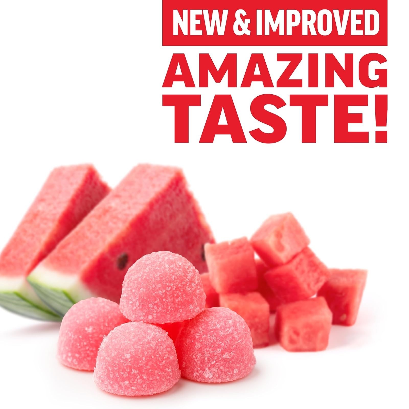 Force Factor Creatine Monohydrate Gummies – 150 Count, Watermelon Flavor