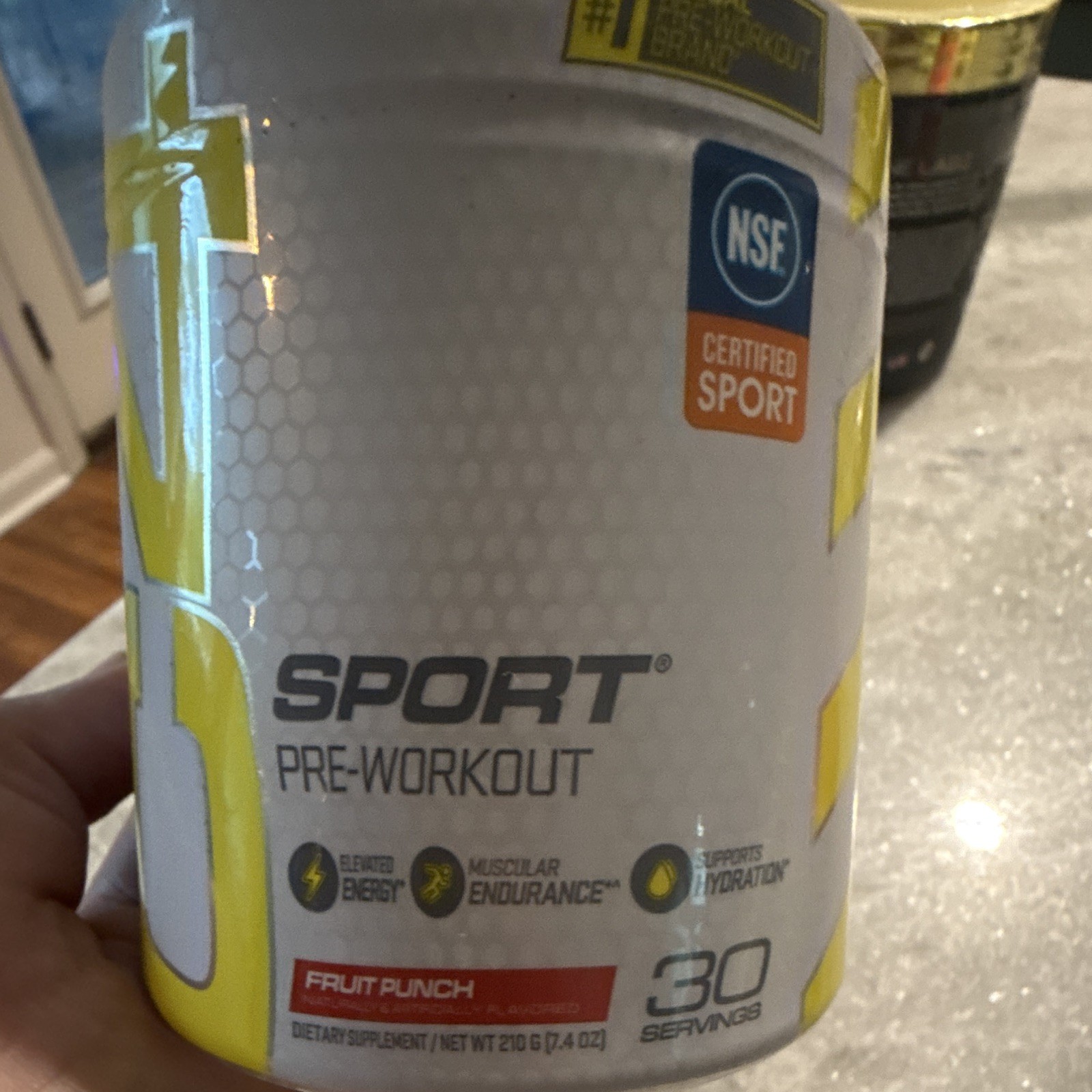 C4 Sport Pre-Workout Powder Fruit Punch 30 Servings NSF Creatine 7.4 oz
