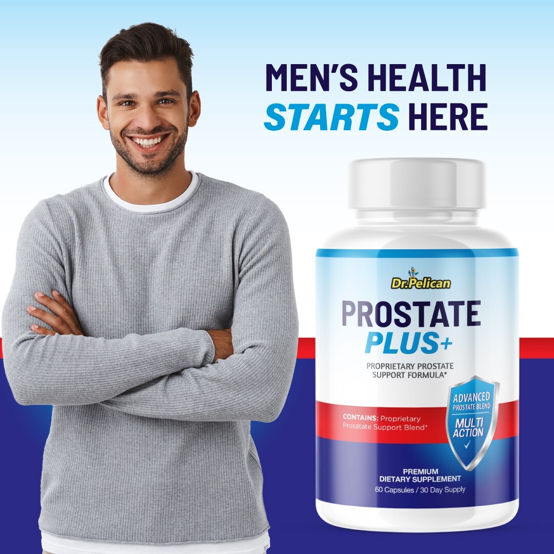 Prostate Plus +- Prostate Support- 5 Bottles- 300 Capsules