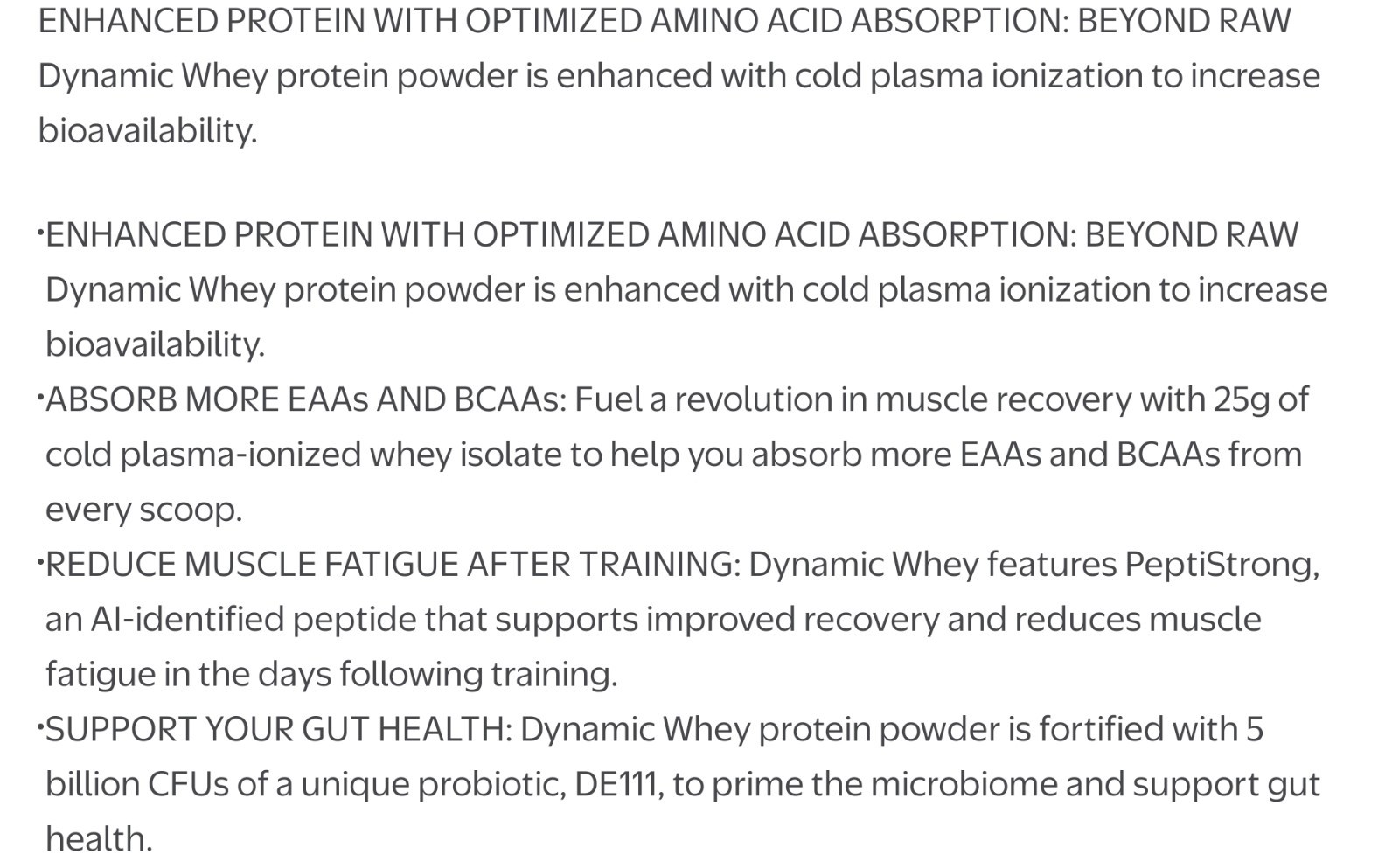 Beyond Raw DYNAMIC WHEY PROTEIN POWDER 2lb (25 Serv) Choc Lava Cake BEST BY 8/26