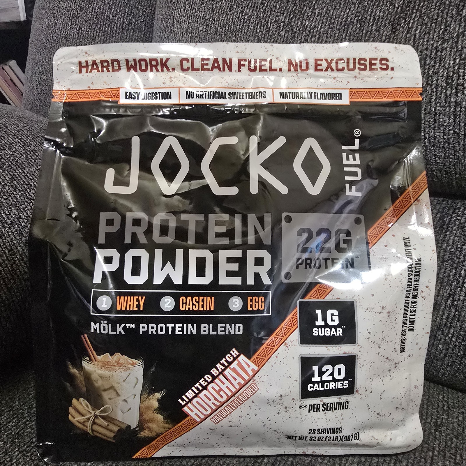 Jocko Fuel Mölk Horchata Protein Powder 22g 28 Servings 2lb Limited Batch Gym 🏋