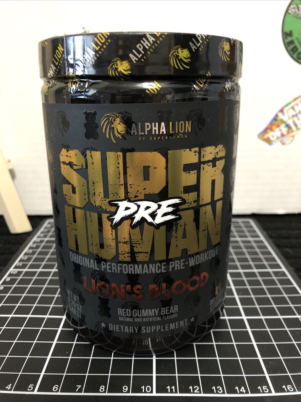 ALPHA LION SUPERHUMAN EXTREME (21 SVG) PRE WORKOUT – Ex 04/26- Lions Blood