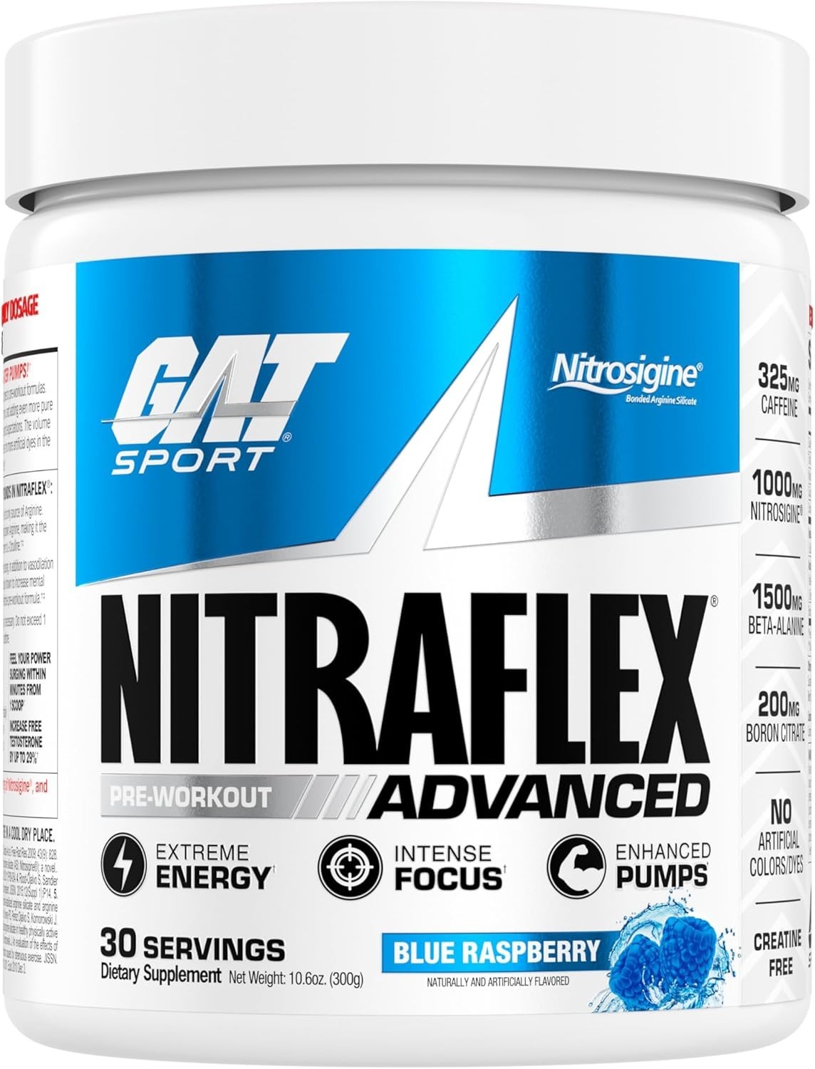 Nitraflex Advanced Pre-Workout Powder | Boost Strength & Blood Flow 30 Servings