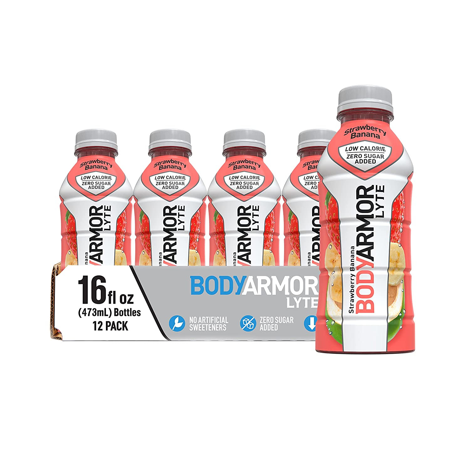 BODYARMOR LYTE Sports Drink Low-Calorie Sports Beverage, Peach Mango, Natural Fl