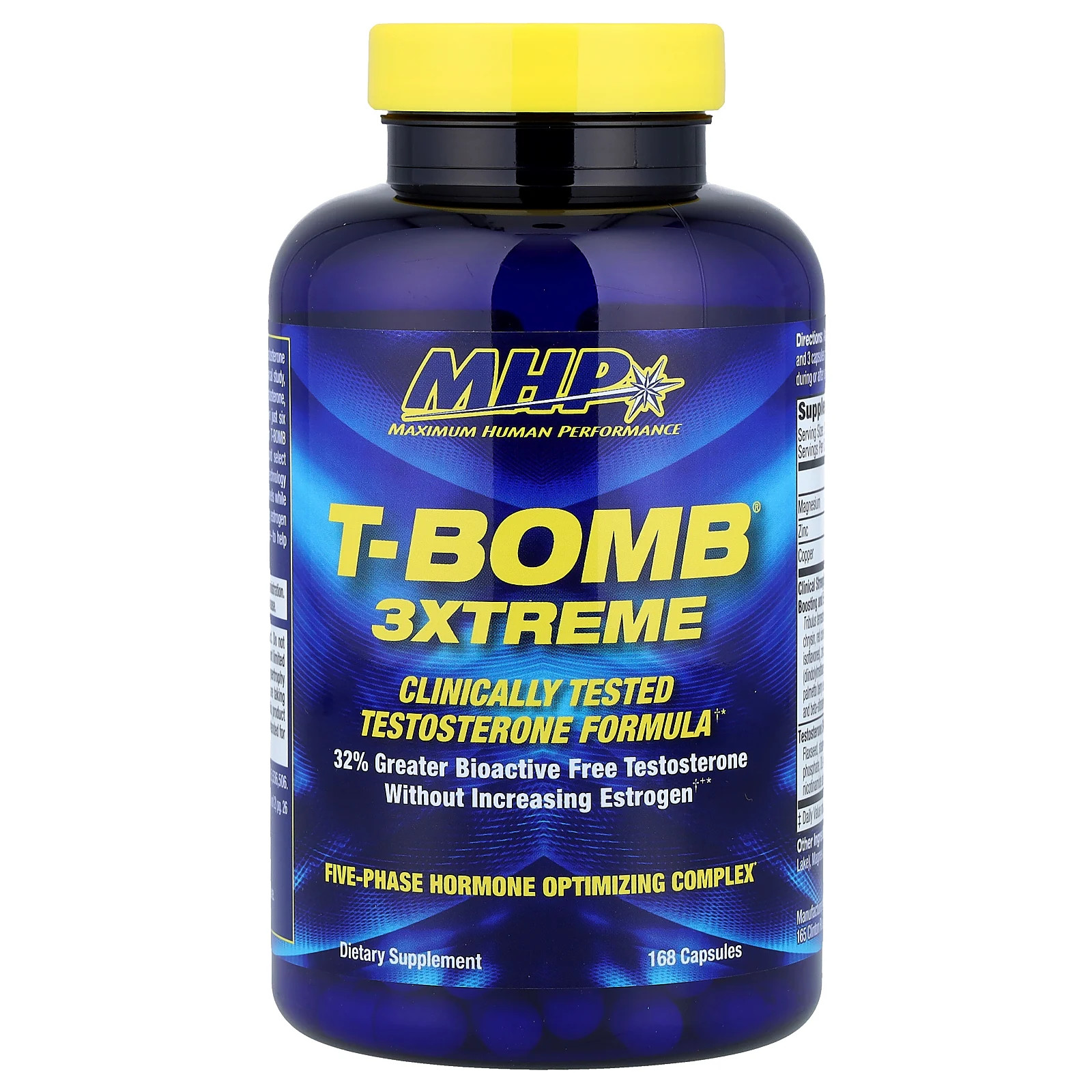 T-Bomb 3Xtreme, 168 Capsules