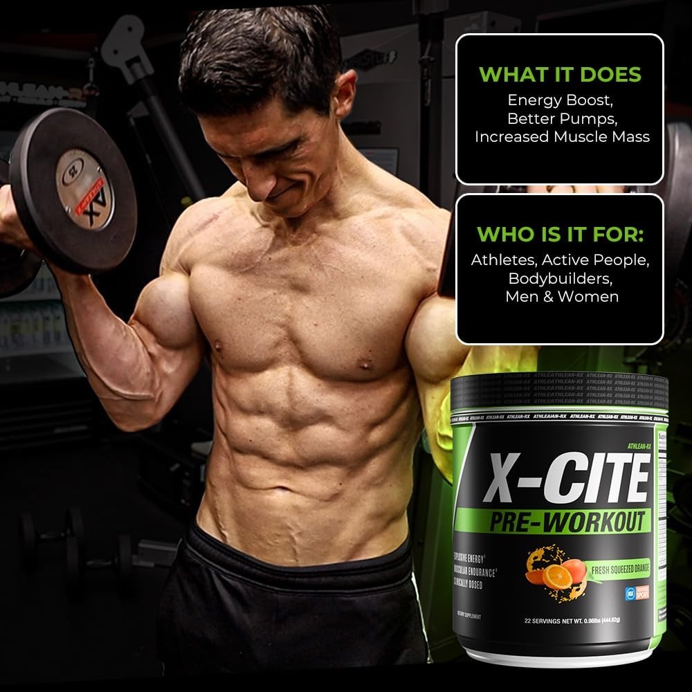 Pre-Workout Supplement – Enhanced Energy, Endurance & Focus with Beta-Alanine, C