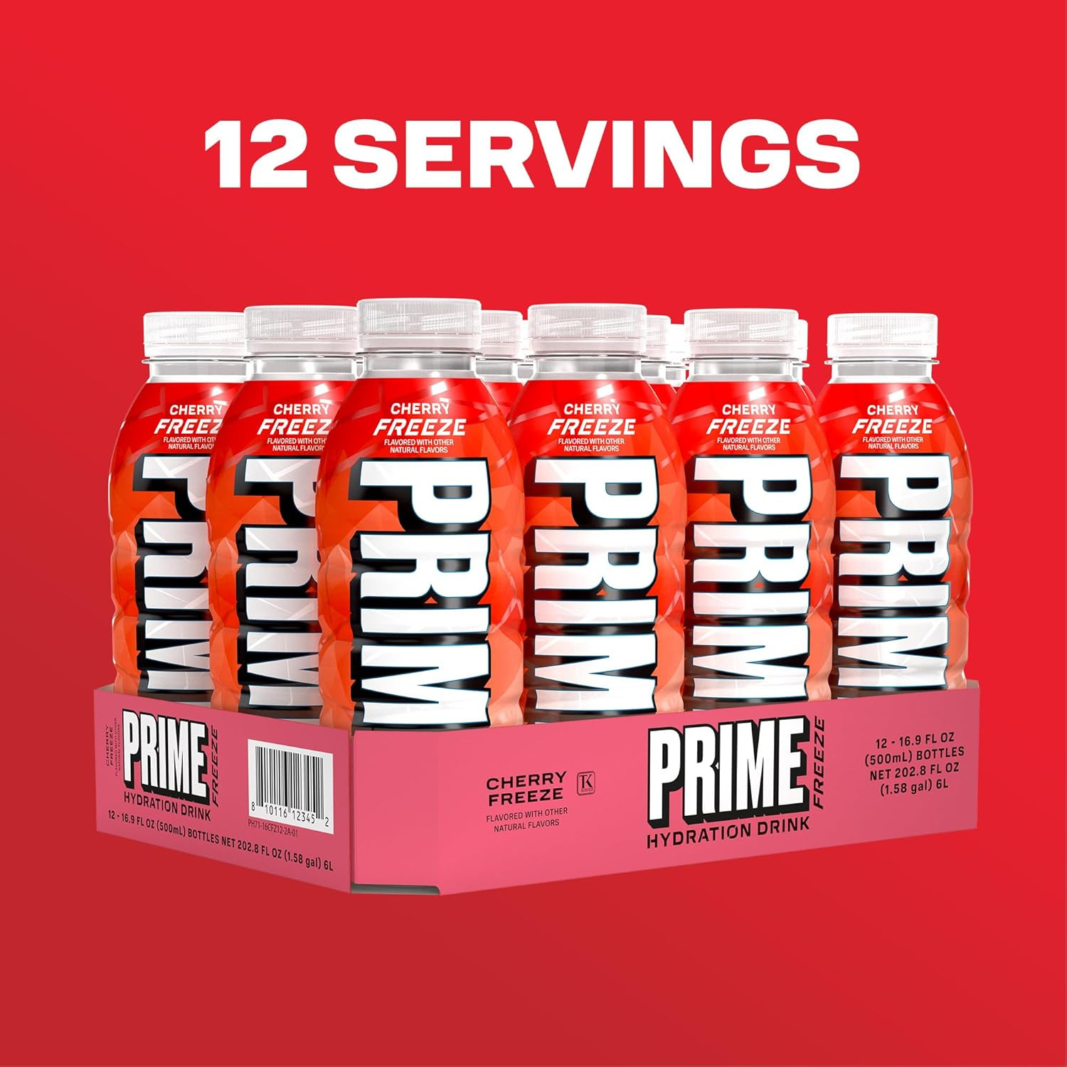 CHERRY FREEZE, Sports Drinks with Coconut Water, Electrolyte Enhanced to Repleni