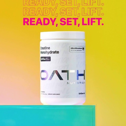 Oath Nutrition Creatine Tub – 8.93oz/50 servings