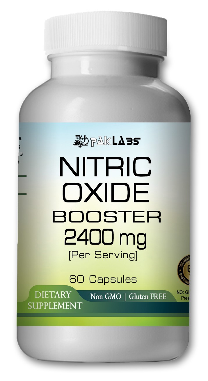 Nitric Oxide booster capsules 2400mg Serving- Fresh