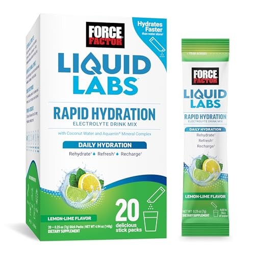 Liquid Labs Electrolytes Powder Packets | Hydration 20 Servings (Pack of 1)
