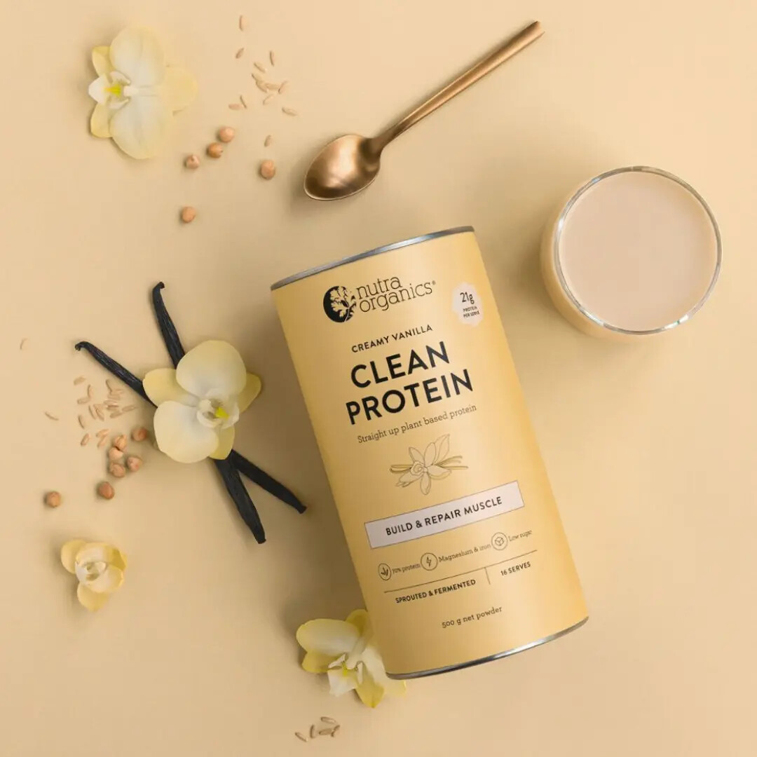 Nutra Organics, Clean Protein, 500g