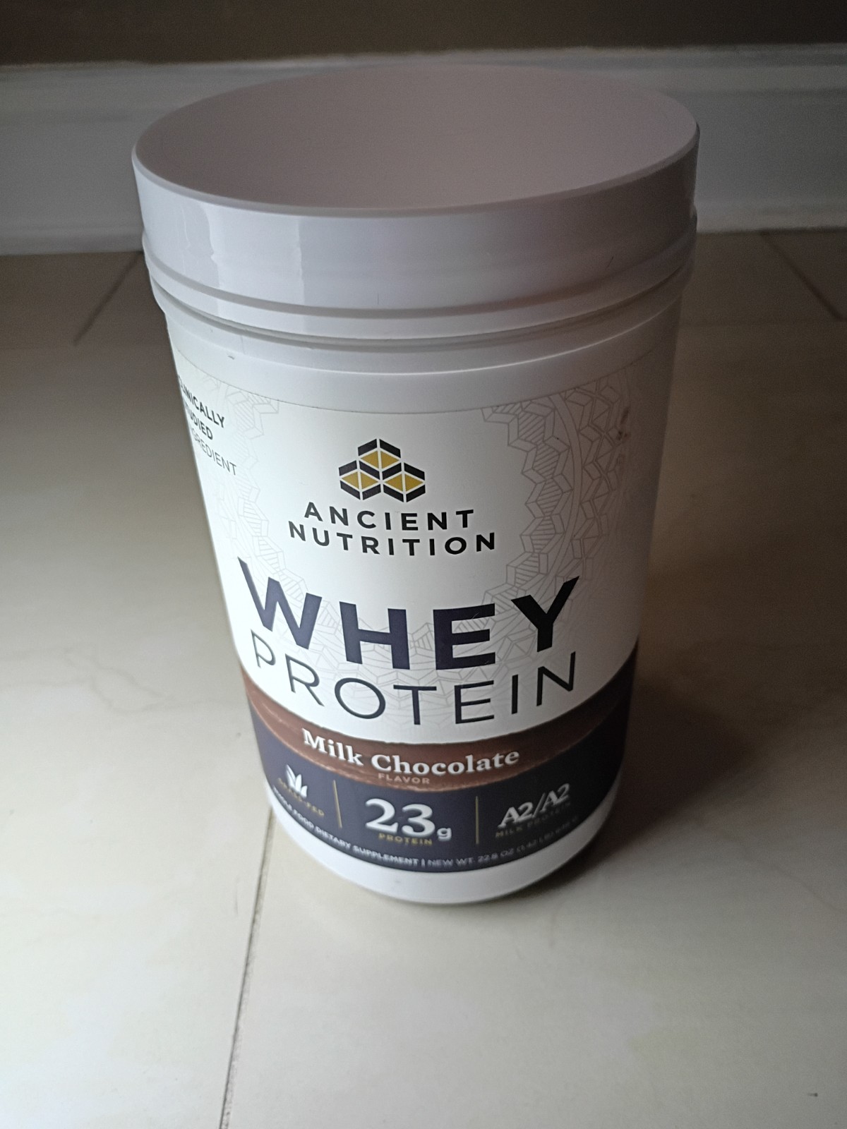 Ancient Nutrition Whey Protein Milk Chocolate 22.8 Oz