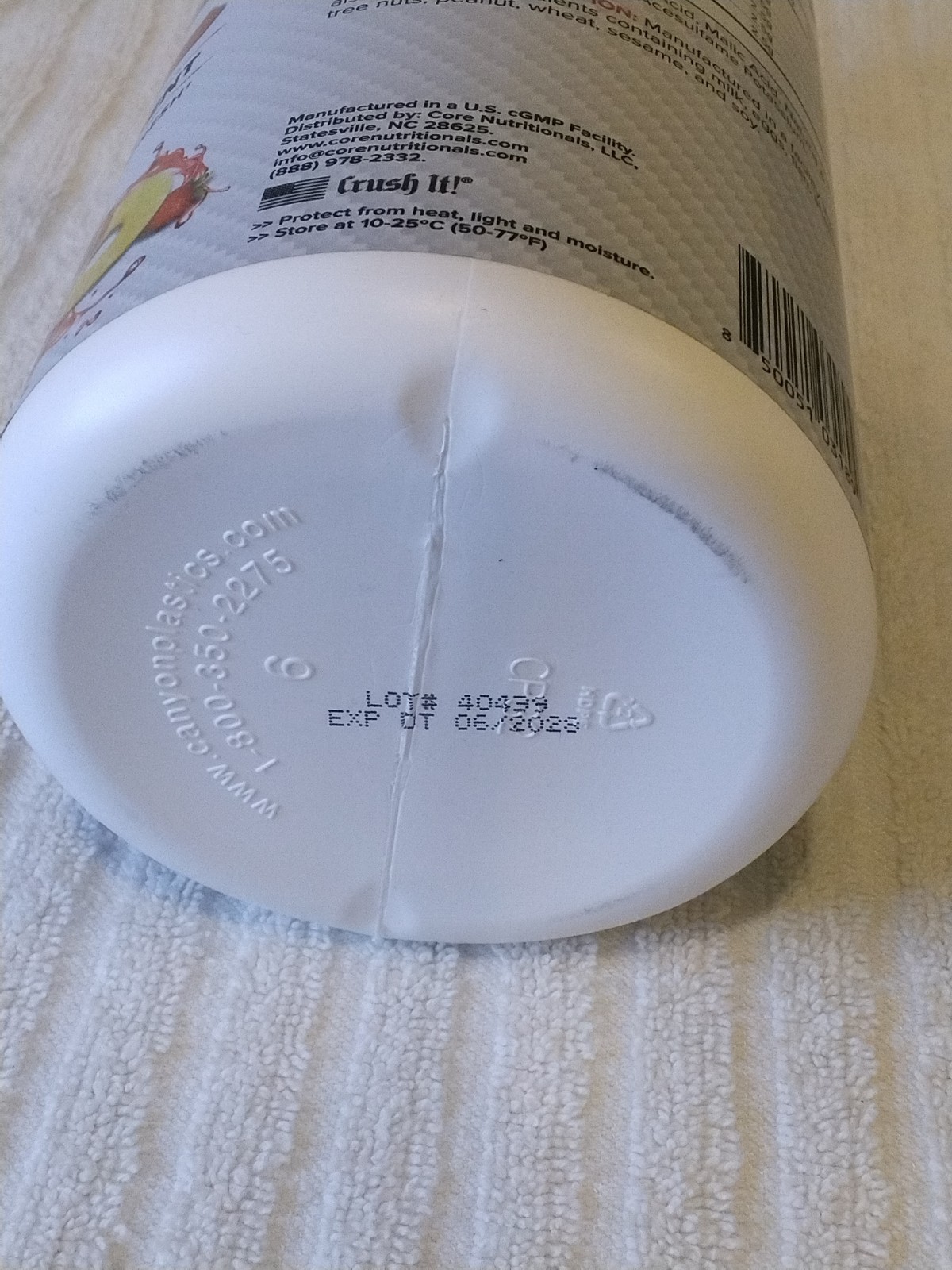 Core Nutritionals ABC Advanced BCAA Supplement White Pineapple Strawberry 06/28