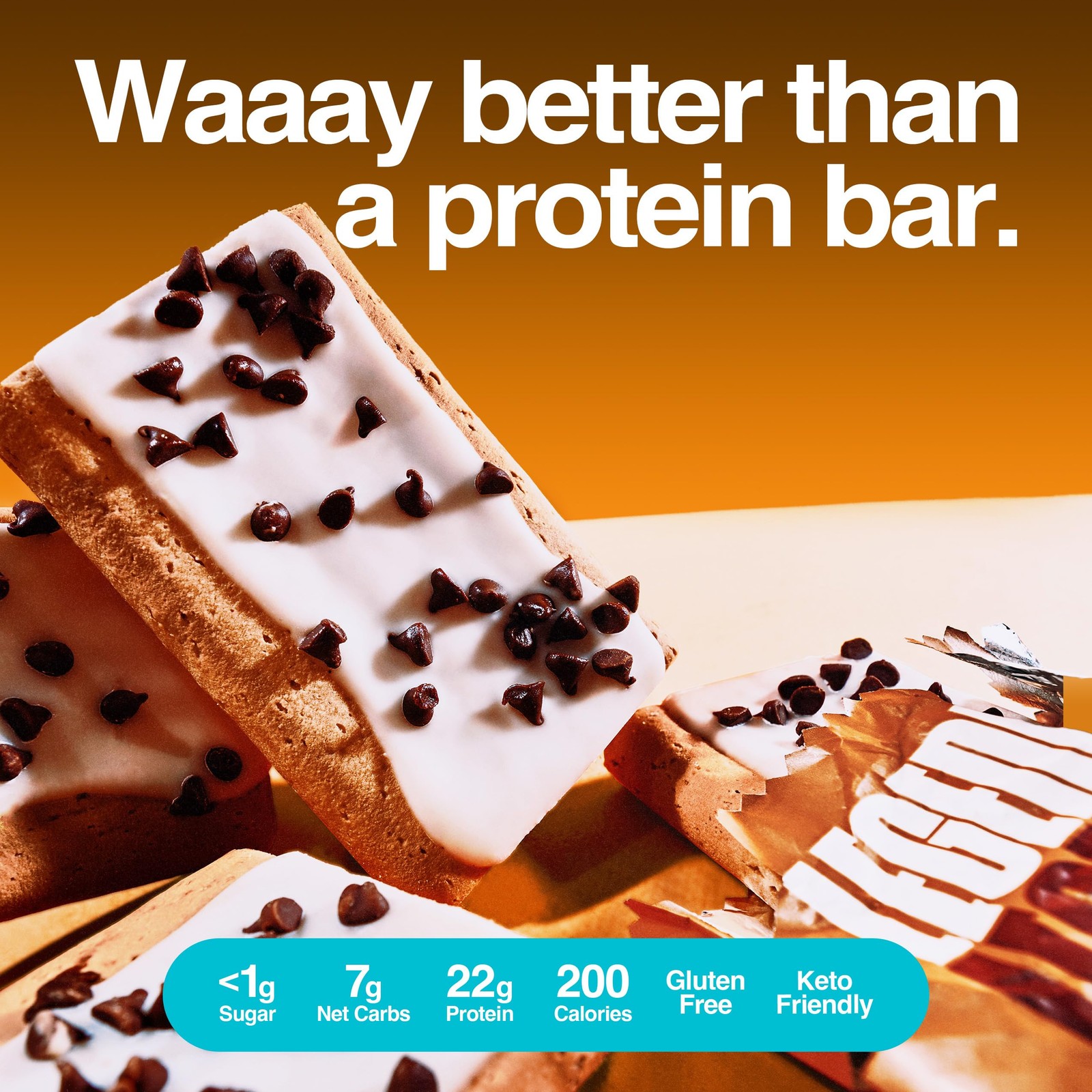 Legendary Foods 22G Protein Pastry 0G Added Sugar Carb Gluten Conscious Keto