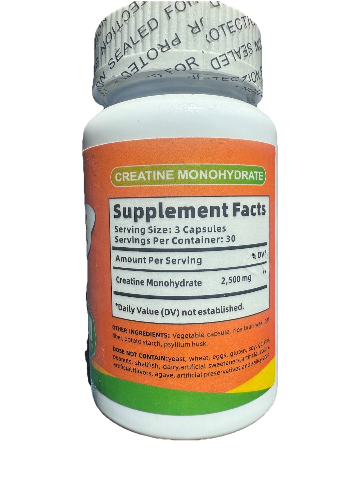 Creatine Monohydrate Vegan High Absorption Muscle Growth