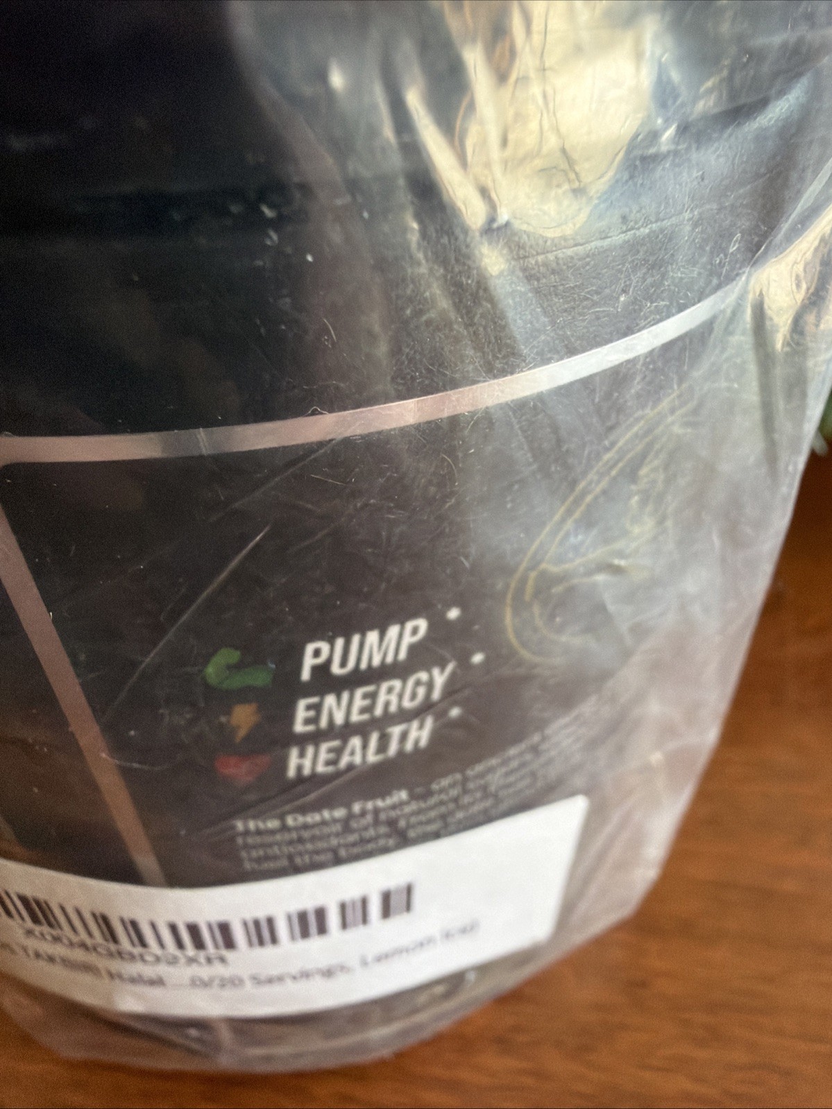 Taknir Pre Workout Dietary Supp. Powered by the Date Fruit Lemon Ice Flavored