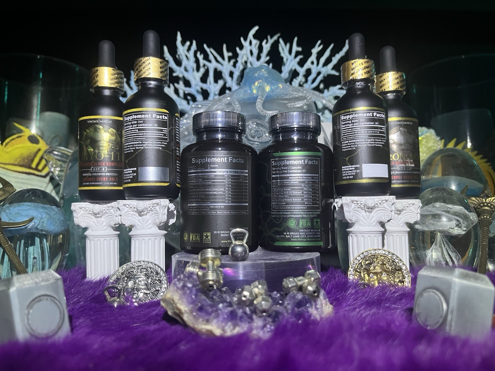 Elite Tier 8Week Non Suppressive Cycle Bundle Deal By Vintage Muscle💪🏛️🧪⚡️⚒️