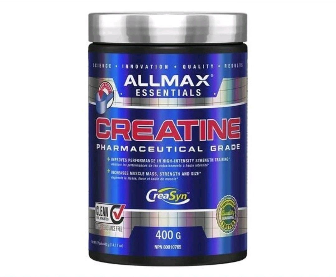 LOT OF 2 AllMax Nutrition Creatine Monohydrate 400g Strength Booster Muscle Gain