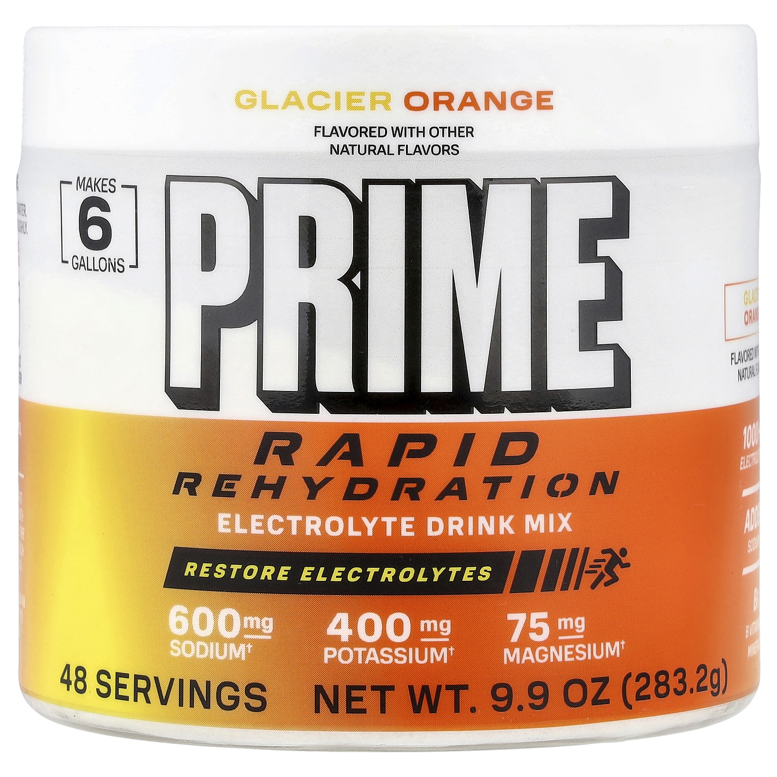 Rapid Rehydration, Electrolyte Drink Mix, Glacier Orange, 9.9 oz (283.2 g)
