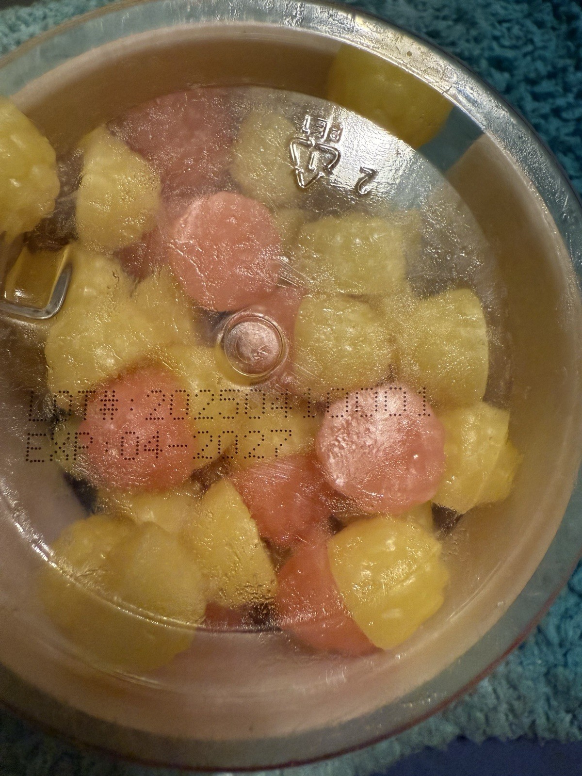 Happyummmm Creatine Monohydrate Gummies Watermelon Pineapple X10 Power 120 Piece
