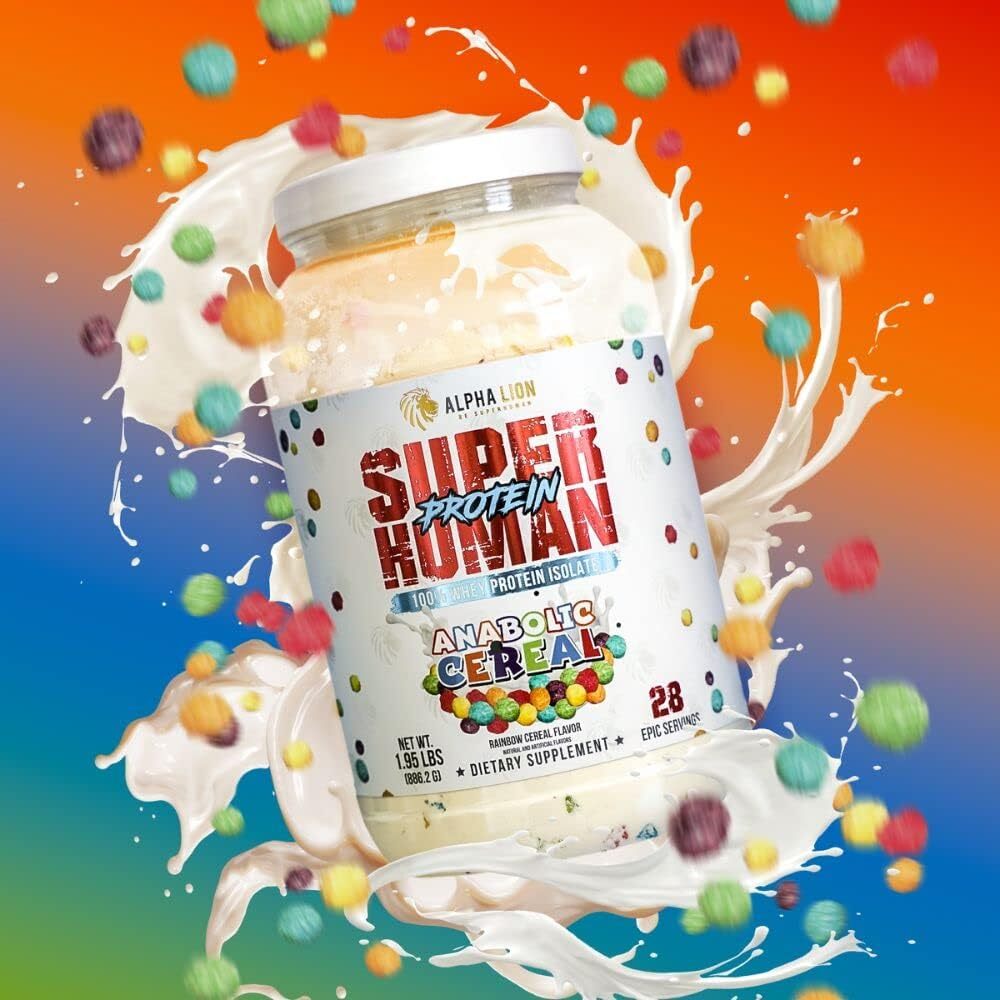 Alpha Lion Superhuman Protein 100% Premium Whey Isolate 28 Servings 5 Flavors
