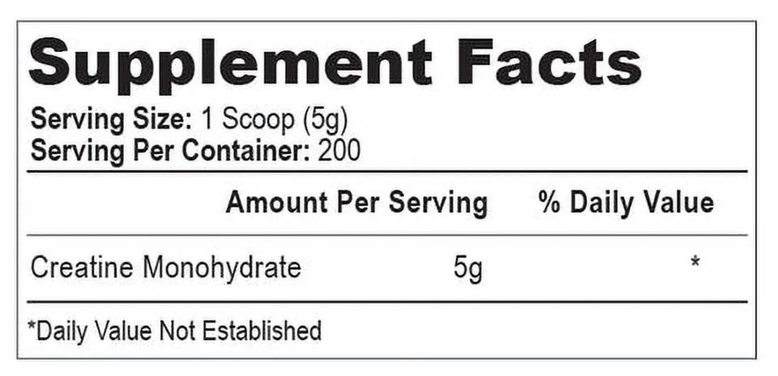 Hi-Tech Pharmaceuticals – Creatine Monohydrate Powder – Unflavored