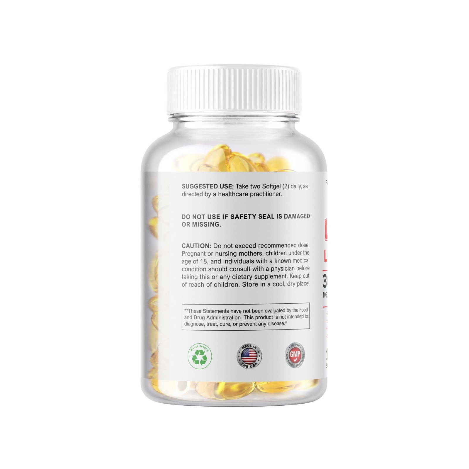L-Arginine L-Citrulline Nitric Oxide Booster 3000mg, 240 Softgels, 120 Servings