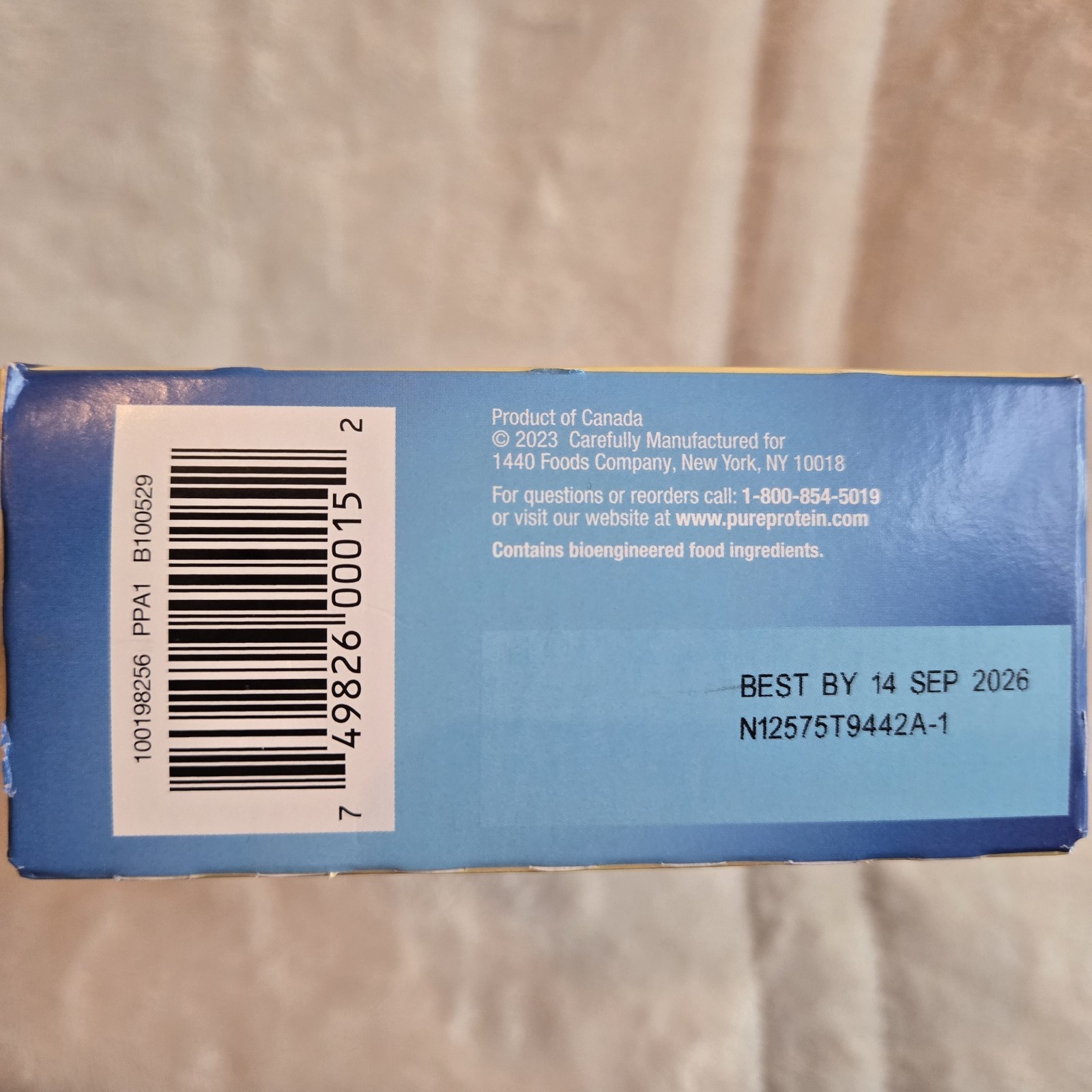 Pure Protein Caramel Churro Bars 4 Count 20g Protein Low Sugar Gluten Free