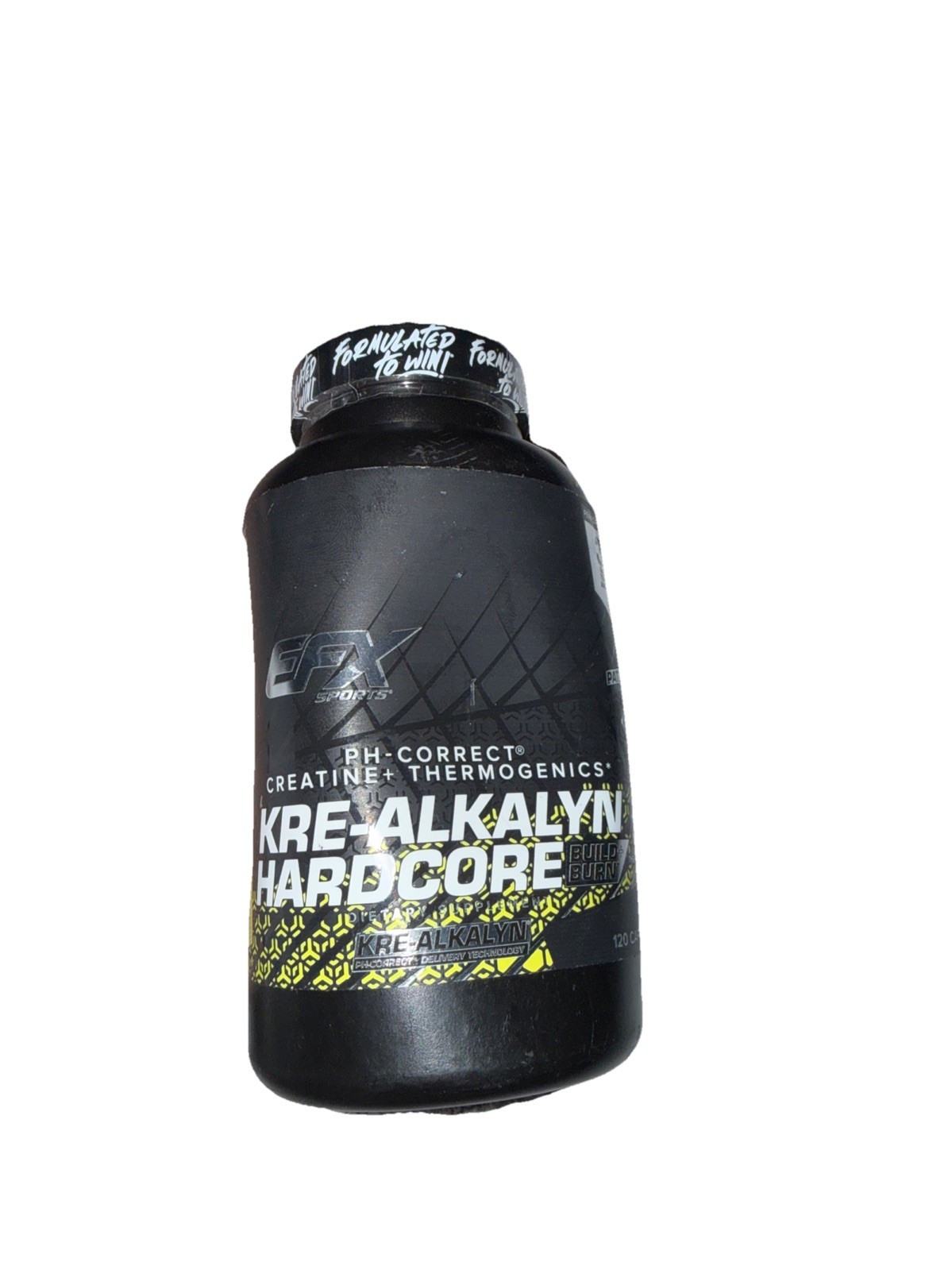 EFX SPORTS KRE ALKALYN HARDCORE Thermogenic pH Correct CreatineMonohydrate Exp29