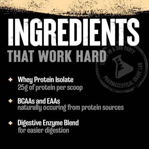 Chocolate Protein Supplement Powder 52 Servings 25g Protein Per Scoop