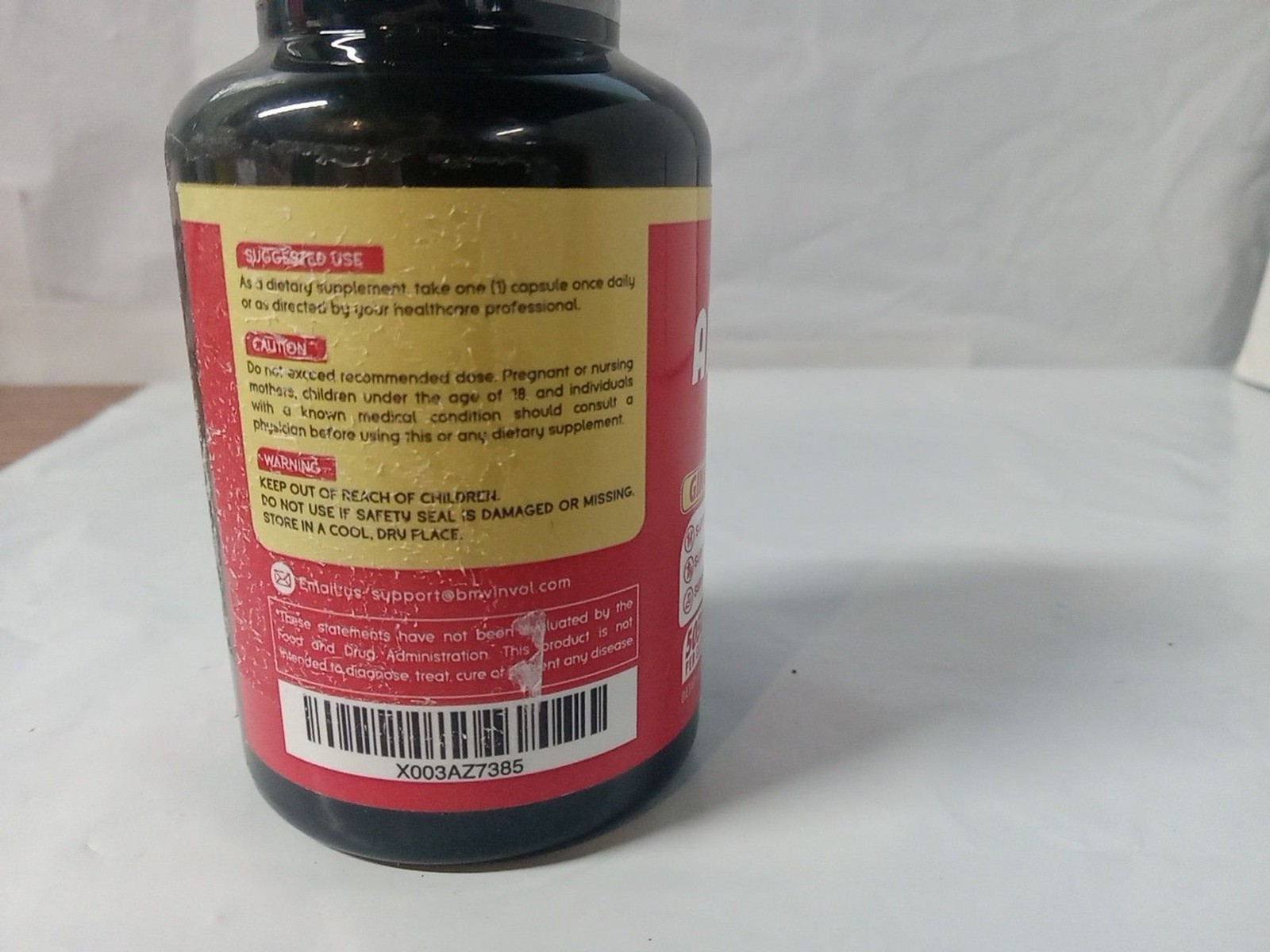 Bmvinvol Apple Cider Vinegar 5050mg 60 Caps Weight Management Exp 12/26
