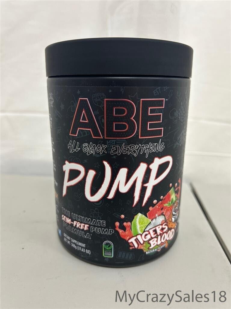 All Black Everything Pump Formula (Tigers Blood)