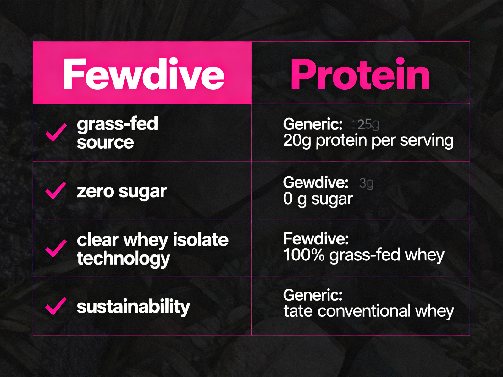 20g Clear Protein Whey Isolate Power Collagen Protein Blend I Grass Fed Protein