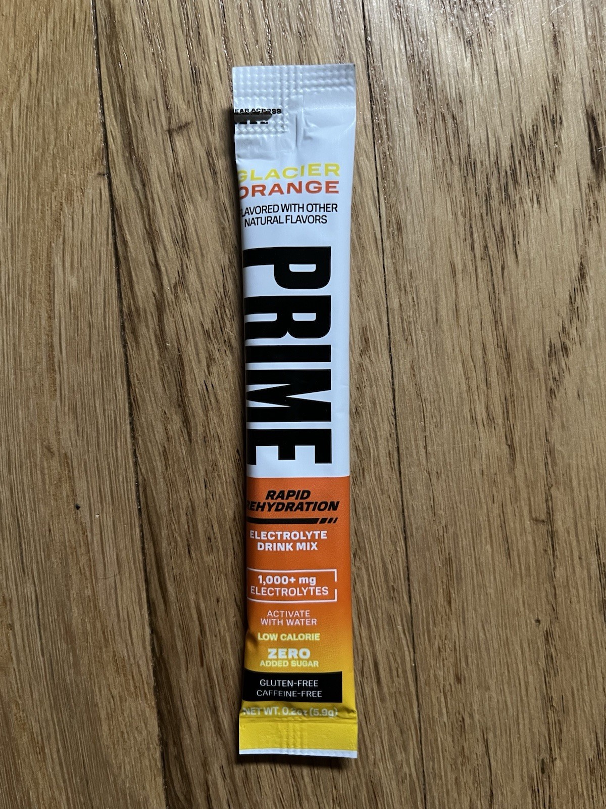 PRIME Hydration Rapid Rehydration Sticks | Glacier Orange 6ct Box