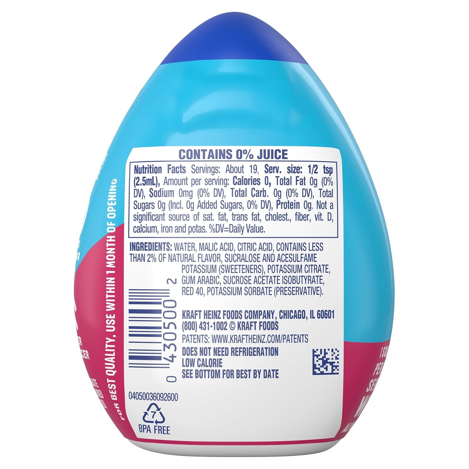 Mio Liquid Water Enhancer Fruit Punch 1.62 Oz (3 – Pack)