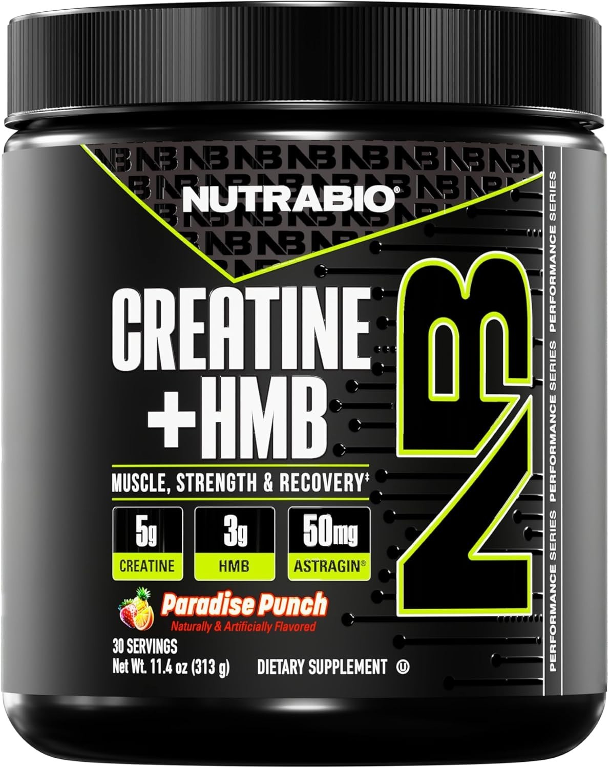 Creatine + HMB- Creatine Monohydrate with HMB Powder for Muscle Growth, Incre…