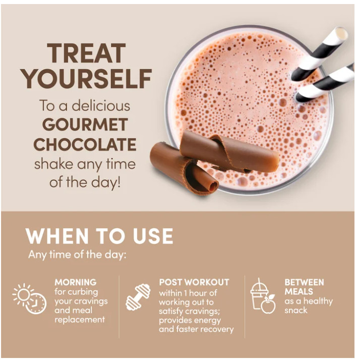 Designer Whey Protein Powder Gourmet Chocolate 12oz Gluten Free