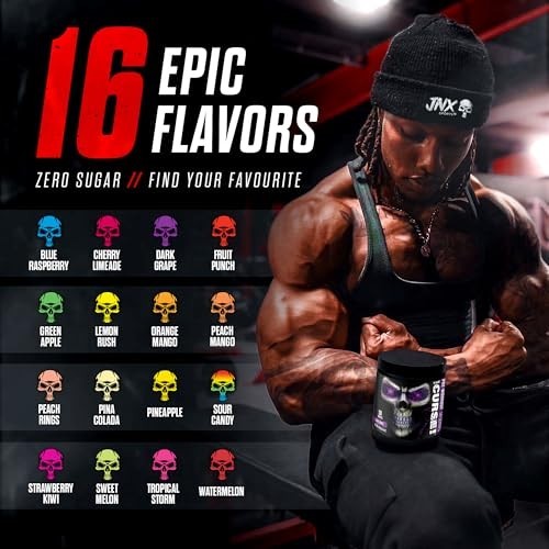 Pre Workout Powder 50 Servings Lemon Rush Creatine Beta Alanine L Citrulline