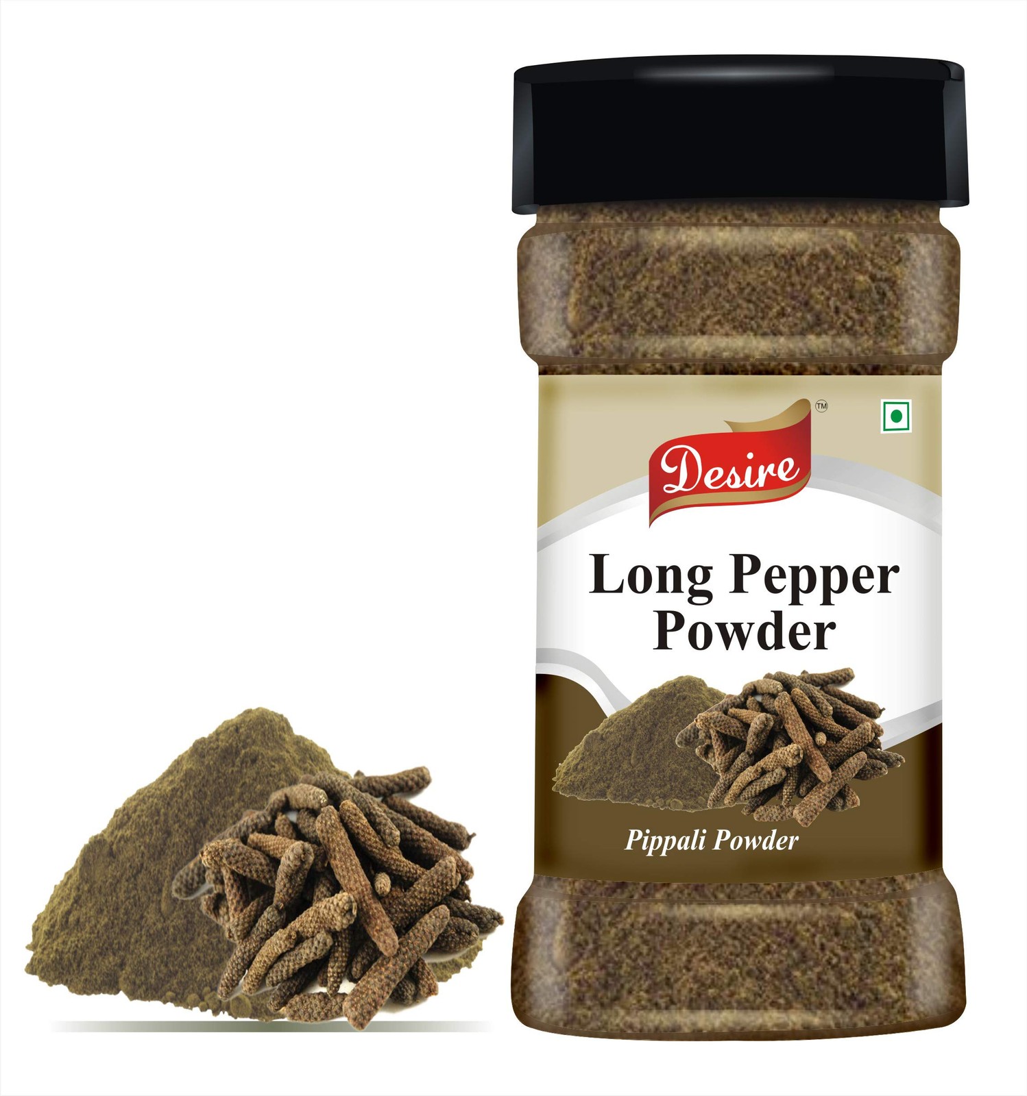 Desire Long Pepper Powder Pippali Ayurvedic Spice 100g