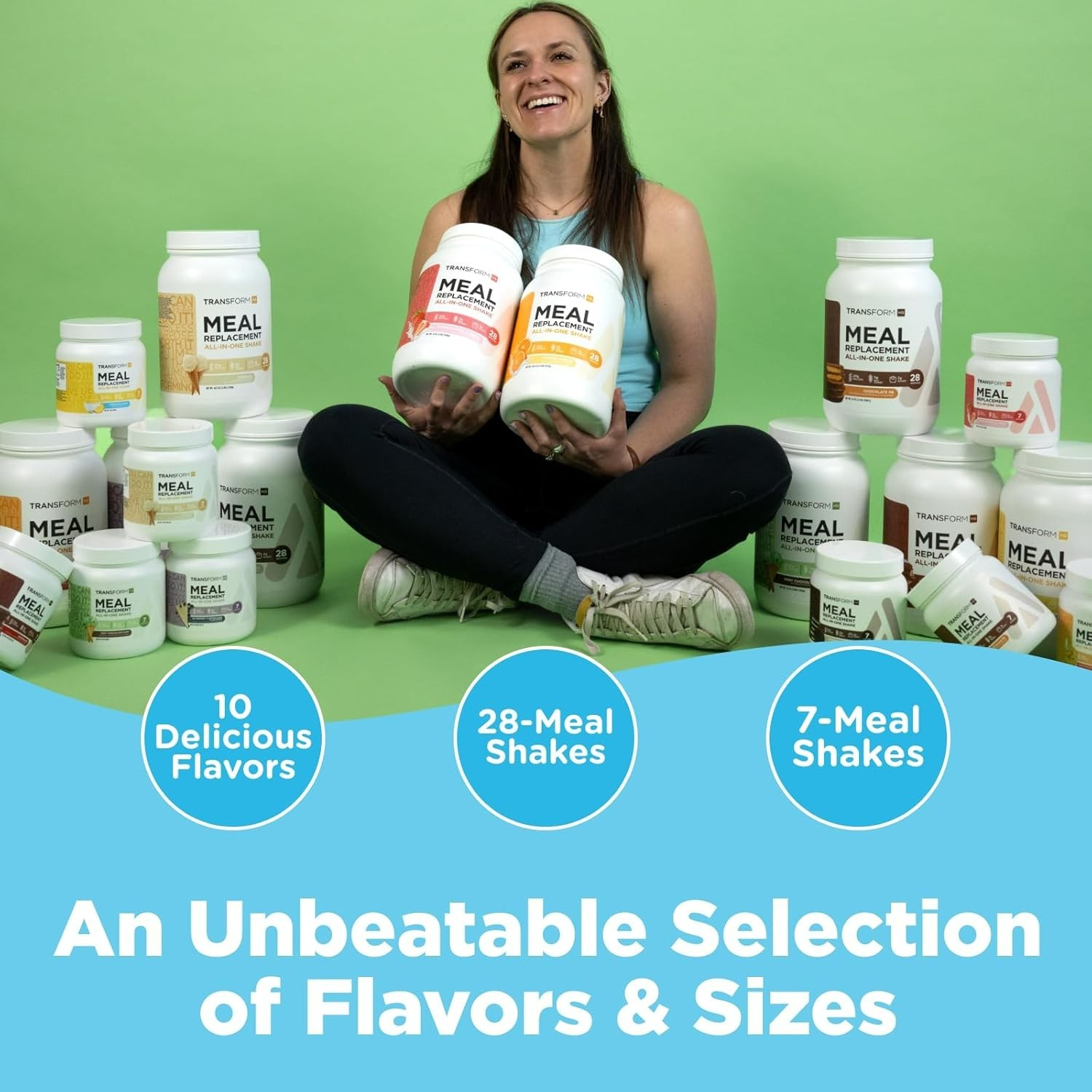 Meal Replacement Shake Powder 7 Servings Chocolate Peanut Butter – Gluten Fre…