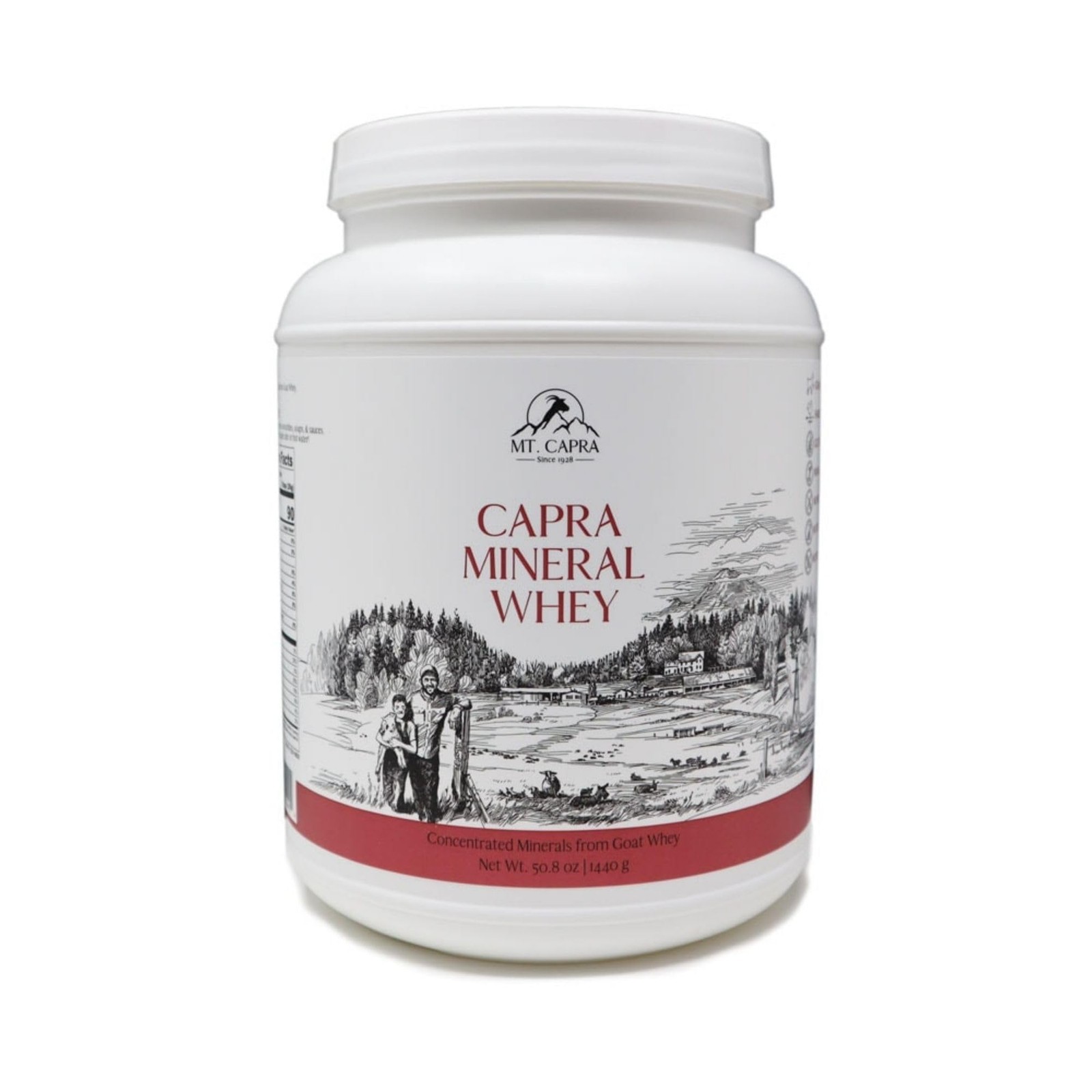 Mt. Capra Mineral Whey | A Whole Food, BioAvailable Mineral/Electrolyte Powde…