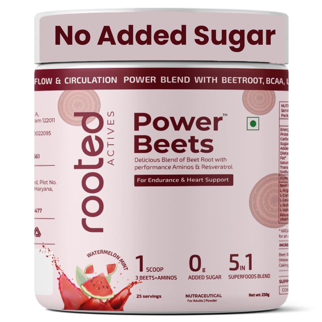Beetroot Powder with BCAA L-Arginine L-Carnitine & Resveratrol Superfoods Blend
